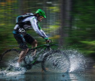 Mountainbiken in de Kop: ieder z'n eigen tempo